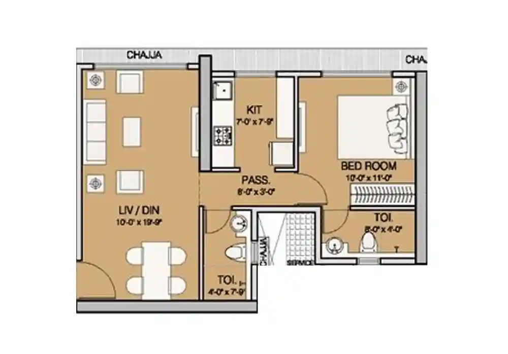 1 BHK